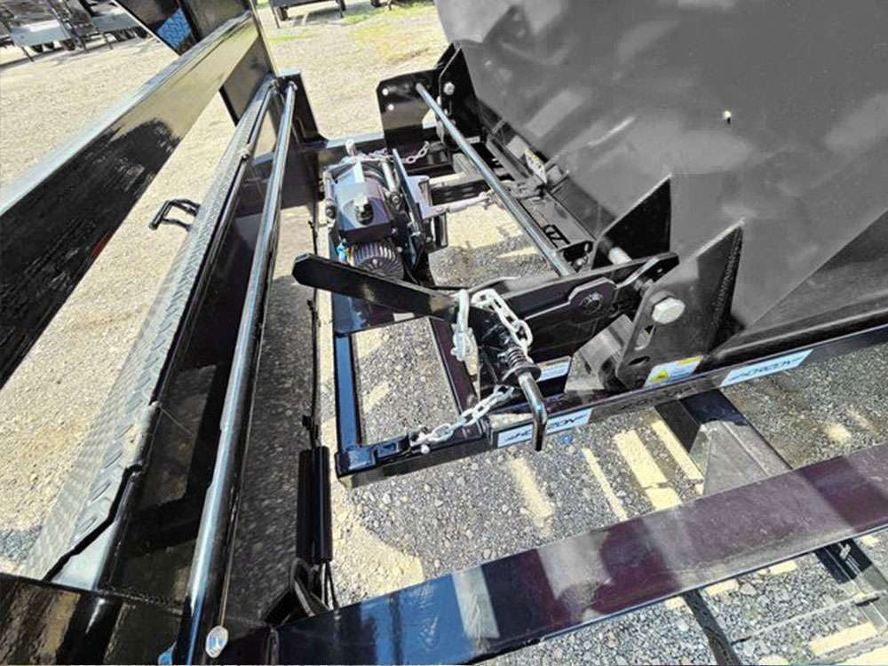 Horizon 14' RDZ GN Roll off Bundle (2) 8k Axles + 3 Bins w/ 6' Walls HZN14GN8K6FTEDZ3BLKAL - Ghost ROP - Stryker Dealership Group