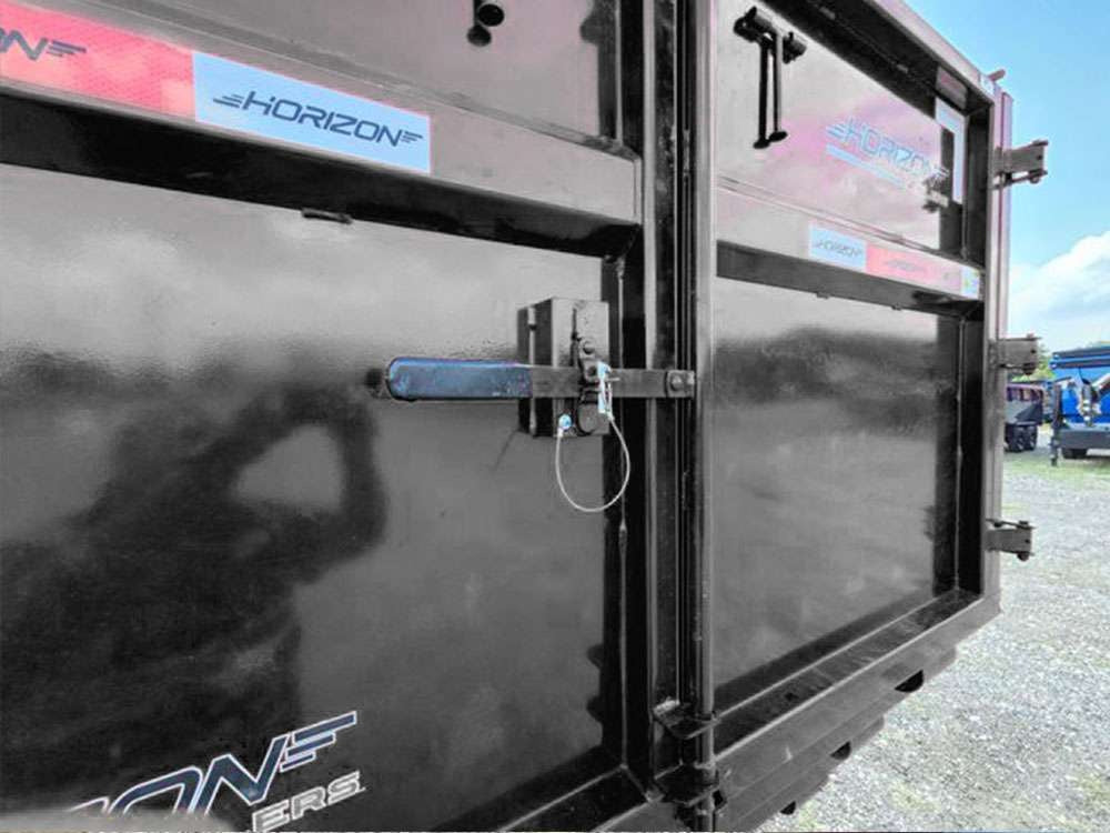 Horizon 14' RDZ GN Roll off Bundle (2) 8k Axles + 3 Bins w/ 6' Walls HZN14GN8K6FTEDZ3BLKAL - Ghost ROP - Stryker Dealership Group