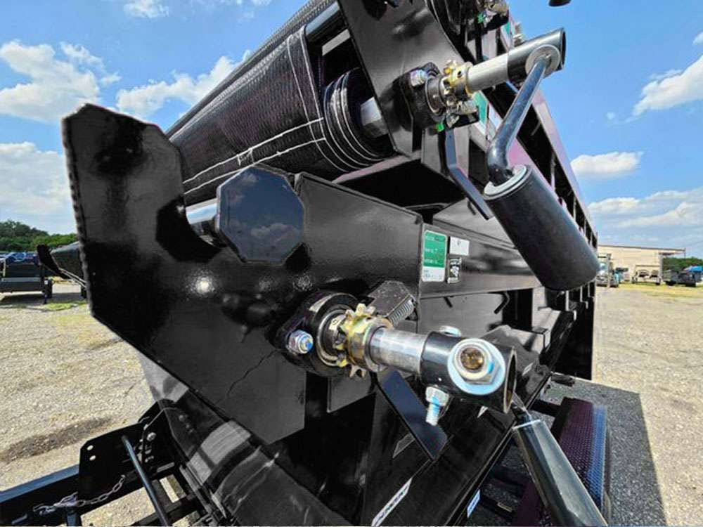 Horizon 14' RDZ GN Roll off Bundle (2) 8k Axles + 3 Bins w/ 6' Walls HZN14GN8K6FTEDZ3BLKTX - Ghost ROP - Stryker Dealership Group