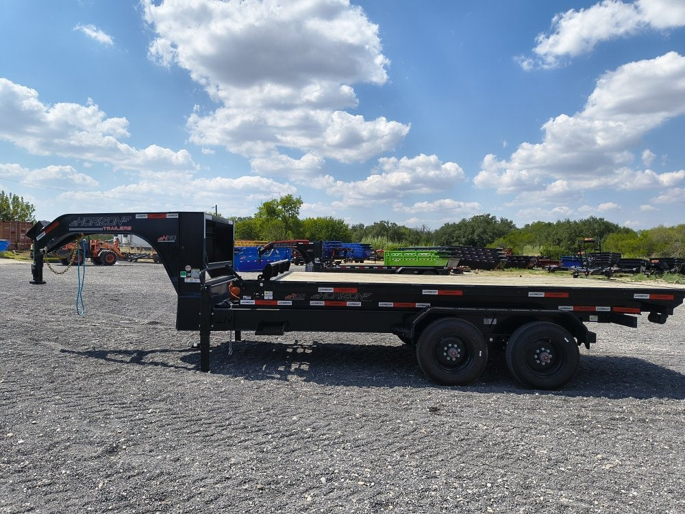 Horizon 16' HRD GN Roll off Bundle (2) 10k Axles + 1 16' ROZ Roll Off Deck - Roll Off Packages/16' Gooseneck - Stryker Dealership Group