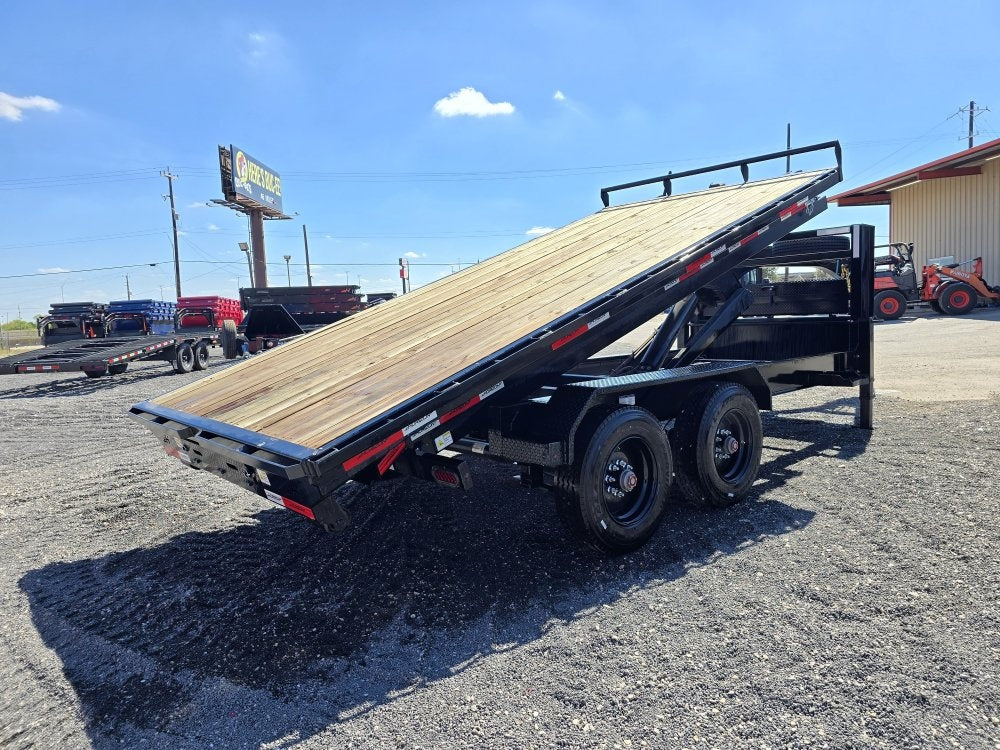 Horizon 16' HRD GN Roll off Bundle (2) 10k Axles + 1 16' ROZ Roll Off Deck - Roll Off Packages/RO 16' Gooseneck - Stryker Dealership Group