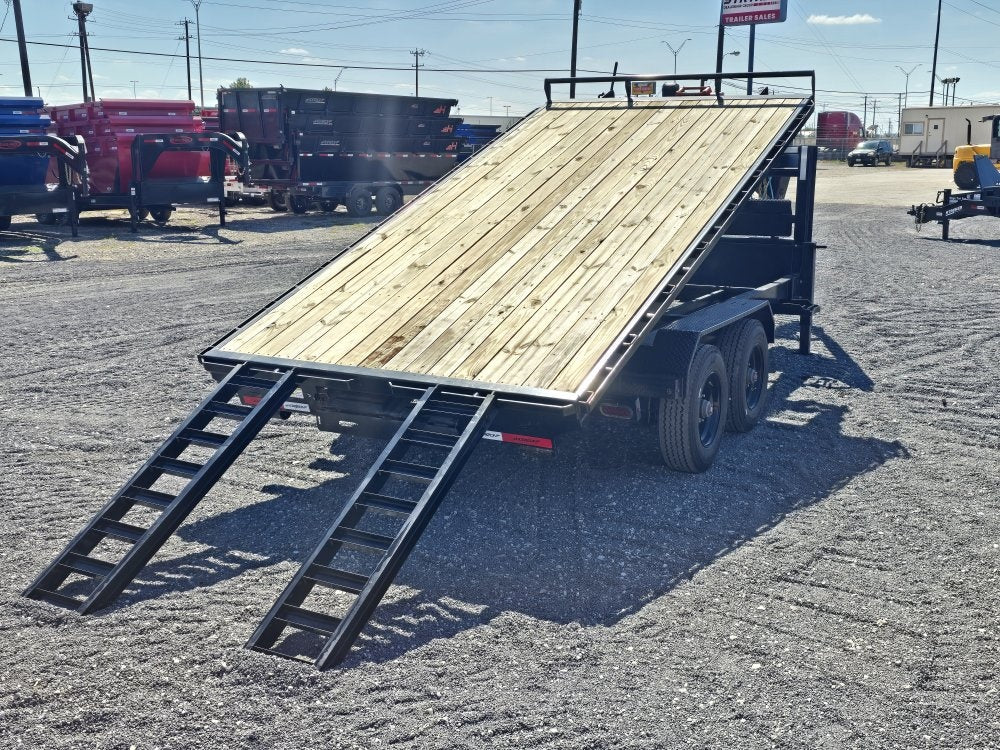 Horizon 16' HRD GN Roll off Bundle (2) 10k Axles + 1 16' ROZ Roll Off Deck - Roll Off Packages/RO 16' Gooseneck - Stryker Dealership Group