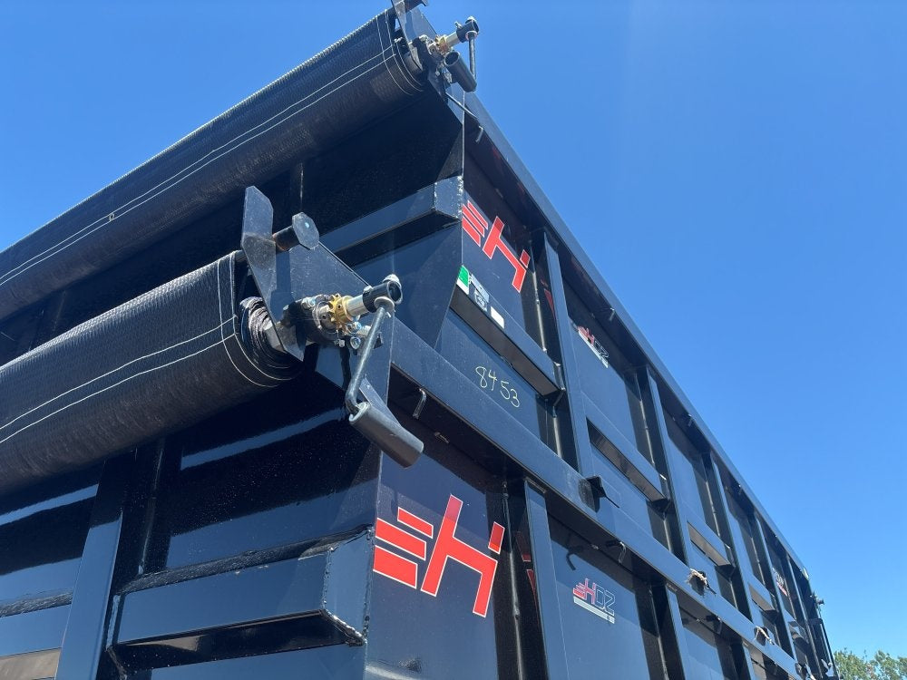 Horizon 16' HRD GN Roll off Bundle (2) 10k Axles + 2 Bins w/ 6' Walls - Roll Off Packages/16' Gooseneck - Stryker Dealership Group