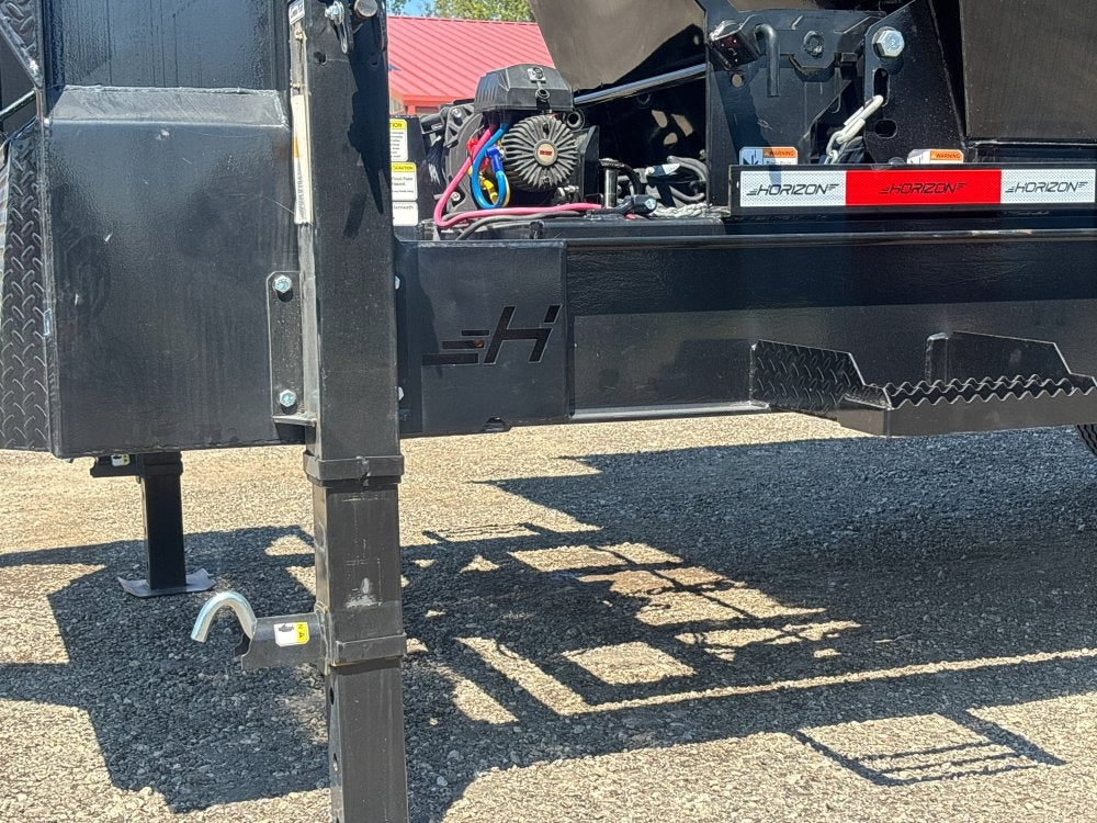 Horizon 16' HRD GN Roll off Bundle (2) 10k Axles + 2 Bins w/ 6' Walls - Roll Off Packages/16' Gooseneck - Stryker Dealership Group