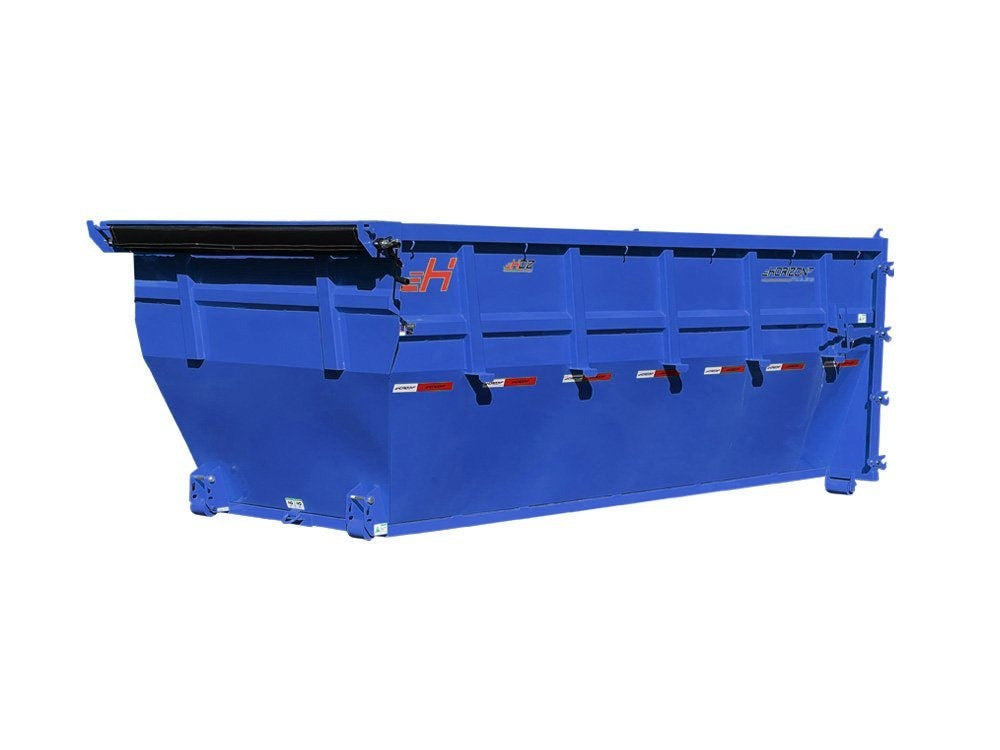 Horizon 16' HRD GN Roll off Bundle (2) 10k Axles + 2 Bins w/ 6' Walls - Roll Off Packages/16' Gooseneck - Stryker Dealership Group