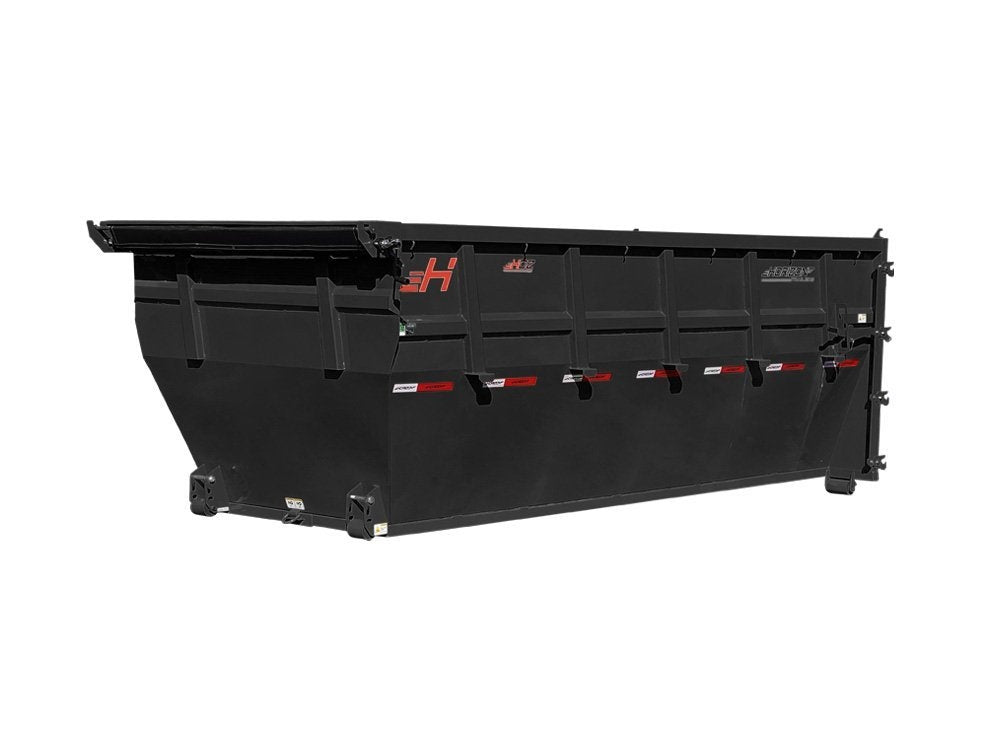 Horizon 16' HRD GN Roll off Bundle (2) 10k Axles + 2 Bins w/ 6' Walls - Roll Off Packages/16' Gooseneck - Stryker Dealership Group