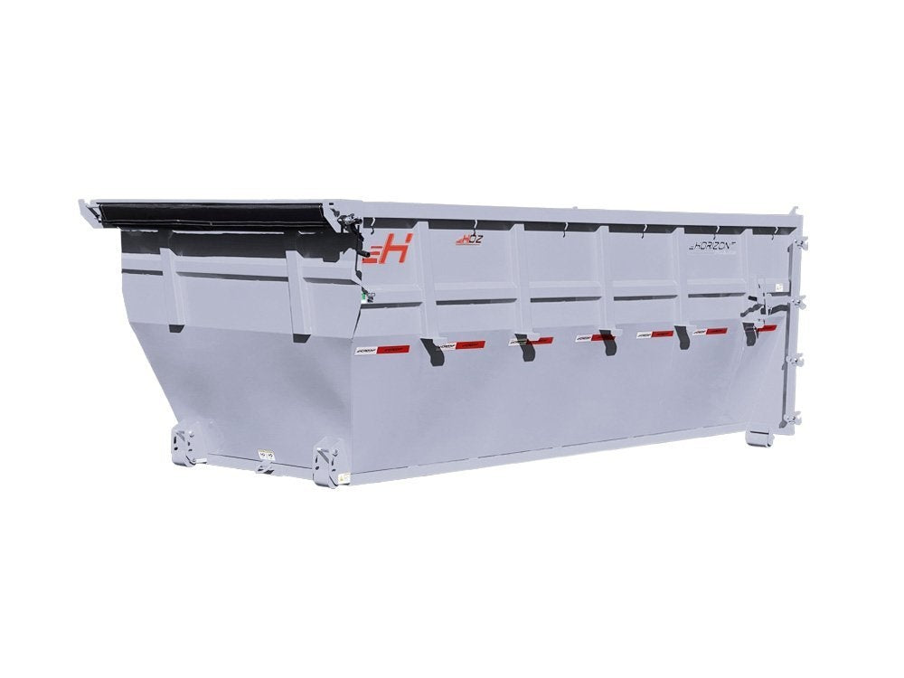 Horizon 16' HRD GN Roll off Bundle (2) 10k Axles + 2 Bins w/ 6' Walls - Roll Off Packages/16' Gooseneck - Stryker Dealership Group