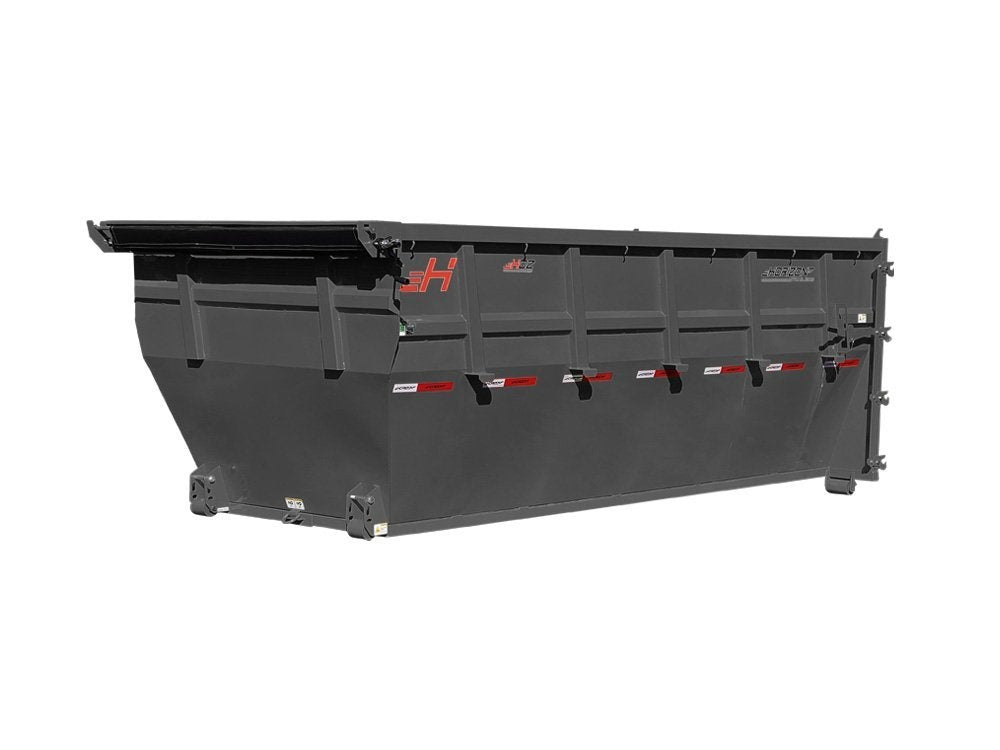 Horizon 16' HRD GN Roll off Bundle (2) 10k Axles + 2 Bins w/ 6' Walls - Roll Off Packages/16' Gooseneck - Stryker Dealership Group