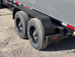 Horizon 16' HRD GN Roll off Bundle (2) 10k Axles + 2 Bins w/ 6' Walls HZN16GN10K6FTEDZ3GrayAL - Ghost ROP - Stryker Dealership Group