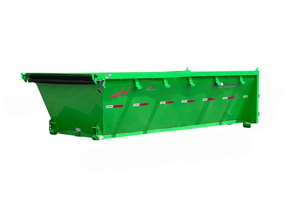 Horizon 16' HRD GN Roll off Bundle (2) 10k Axles + 3 Bins w/ 4' Walls - Roll Off Packages/16' Gooseneck - Stryker Dealership Group