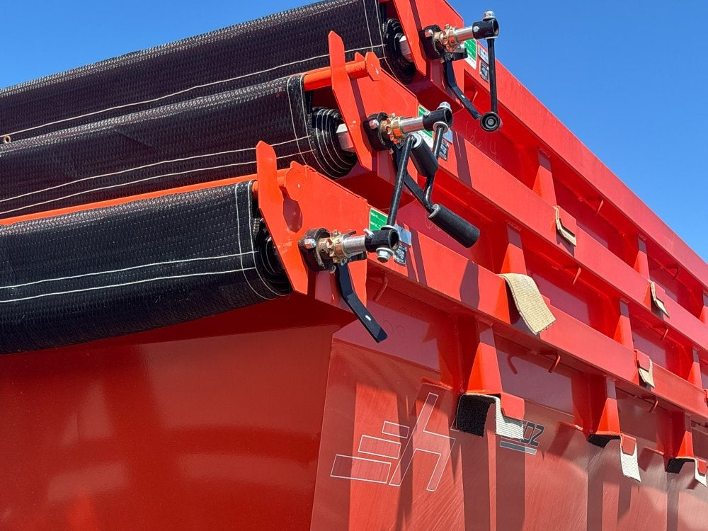 Horizon 16' HRD GN Roll off Bundle (2) 10k Axles + 3 Bins w/ 4' Walls - Roll Off Packages/RO 16' Gooseneck - Stryker Dealership Group