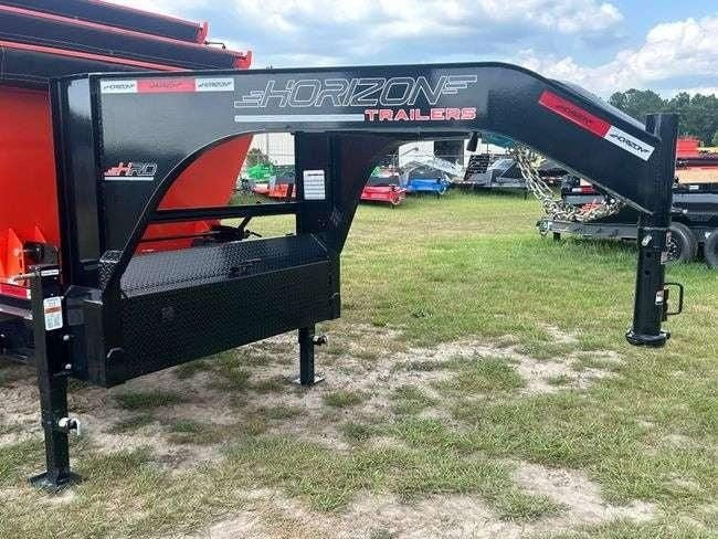 Horizon 16' HRD GN Roll off Bundle (2) 10k Axles + 3 Bins w/ 4' Walls HZN16GN10K4FTEDZ3ORANGETX - Ghost ROP - Stryker Dealership Group