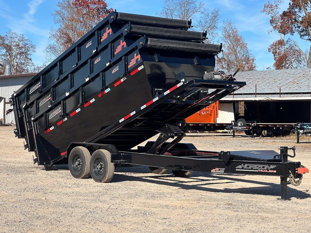 Horizon 16' RDZ BP Roll Off Base (2) 7k Axles - Roll Off Base Trailer/RO 16' Bumper Pull - Stryker Dealership Group