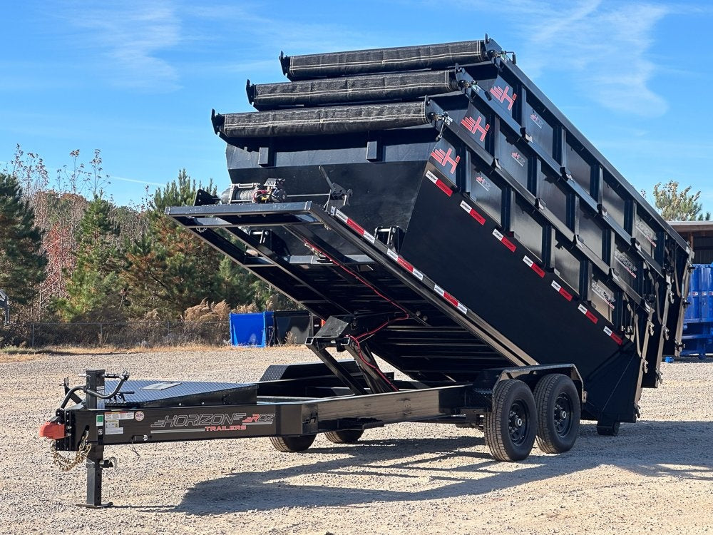 Horizon 16' RDZ BP Roll Off Base (2) 7k Axles - Roll Off Base Trailer/RO 16' Bumper Pull - Stryker Dealership Group