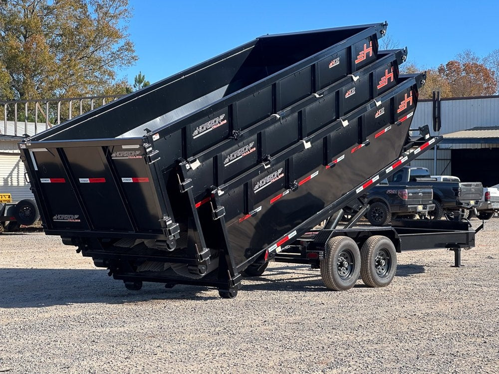 Horizon 16' RDZ BP Roll Off Base (2) 7k Axles - Roll Off Base Trailer/RO 16' Bumper Pull - Stryker Dealership Group