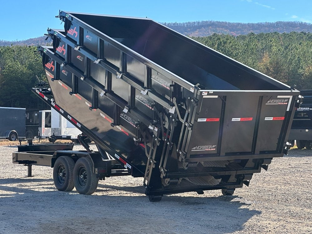 Horizon 16' RDZ BP Roll Off Base (2) 7k Axles - Roll Off Base Trailer/RO 16' Bumper Pull - Stryker Dealership Group