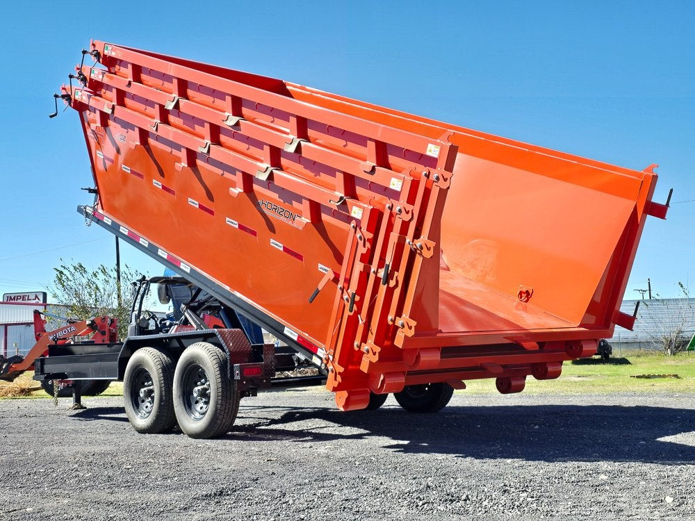 Horizon 16' RDZ BP Roll Off Base (2) 7k Axles - Roll Off Base Trailer/RO 16' Bumper Pull - Stryker Dealership Group