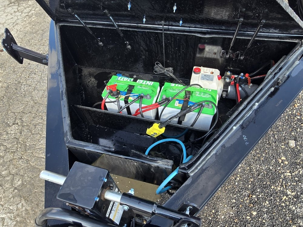 Horizon 16' RDZ BP Roll off Bundle (2) 7k Axles + 1 Bin w/ 4' Walls - Roll Off Packages/RO 16' Bumper Pull - Stryker Dealership Group