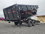 Horizon 16' RDZ BP Roll off Bundle (2) 7k Axles + 2 Bins w/ 4' Walls - Roll Off Packages - RO 16' Bumper Pull - Stryker Dealership Group