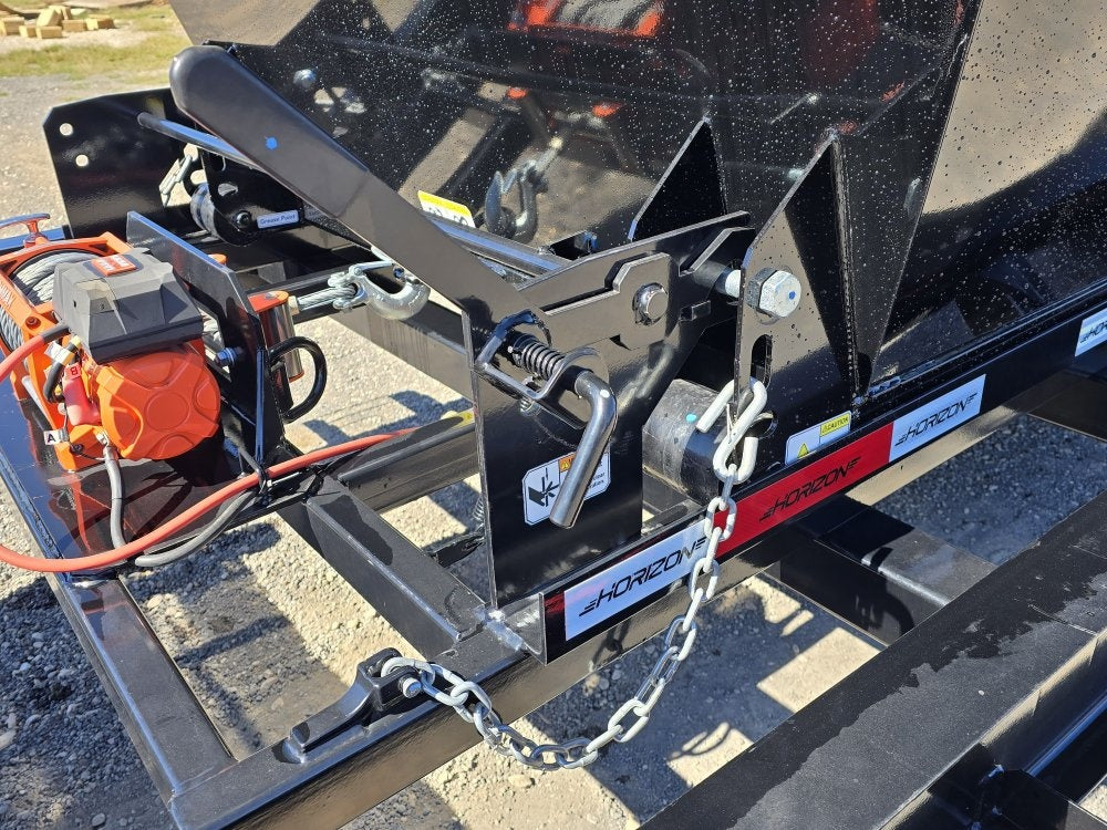 Horizon 16' RDZ BP Roll off Bundle (2) 7k Axles + 2 Bins w/ 4' Walls - Roll Off Packages/RO 16' Bumper Pull - Stryker Dealership Group