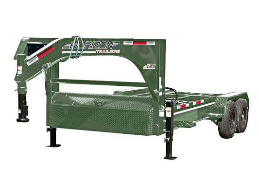 Horizon 16' RDZ GN Roll Off Base (2) 7k Axles - Roll Off Base Trailer/RO 16' Gooseneck - Stryker Dealership Group