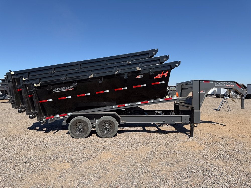 Horizon 16' RDZ GN Roll Off Base (2) 7k Axles - Roll Off Base Trailer/RO 16' Gooseneck - Stryker Dealership Group
