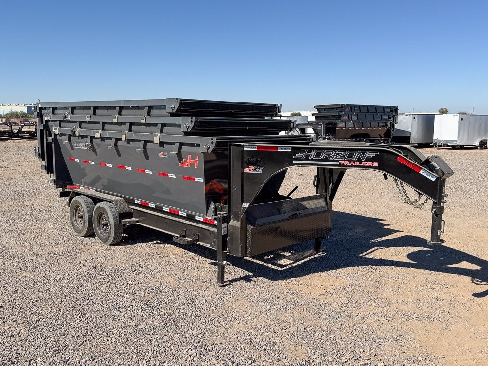 Horizon 16' RDZ GN Roll Off Base (2) 8k Axles - Roll Off Base Trailer/RO 16' Gooseneck - Stryker Dealership Group