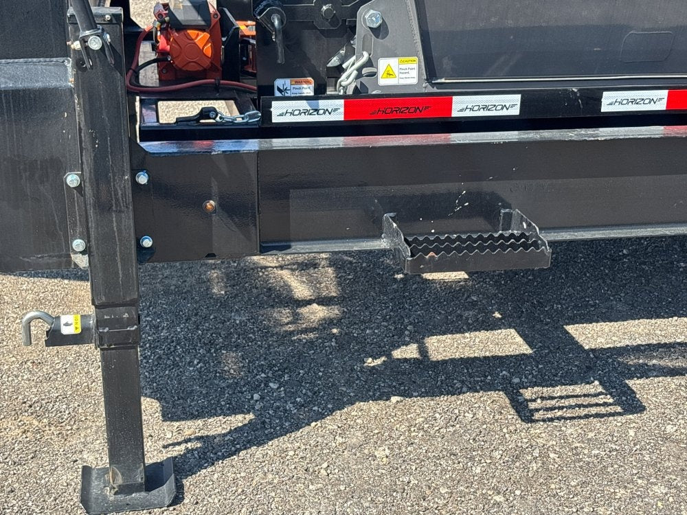 Horizon 16' RDZ GN Roll off Bundle (2) 7k Axles + 2 Bins w/ 6' Walls - Roll Off Packages/16' Gooseneck - Stryker Dealership Group