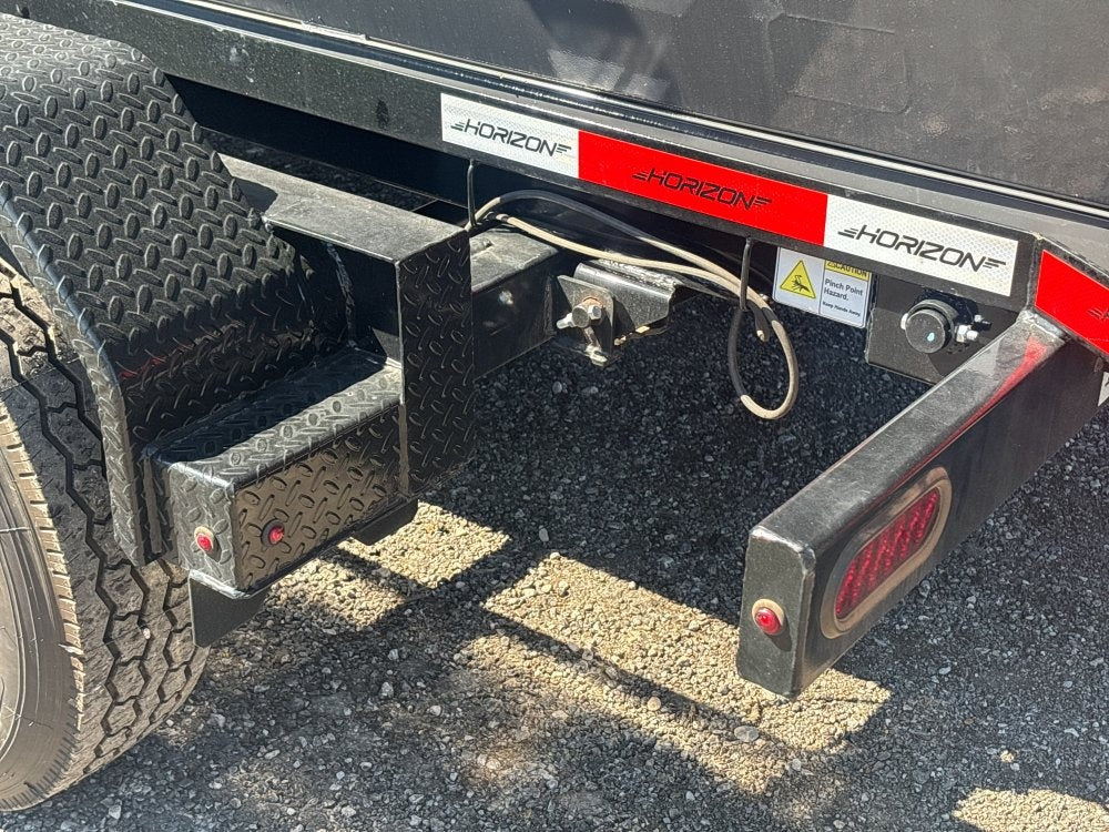 Horizon 16' RDZ GN Roll off Bundle (2) 7k Axles + 2 Bins w/ 6' Walls - Roll Off Packages/16' Gooseneck - Stryker Dealership Group