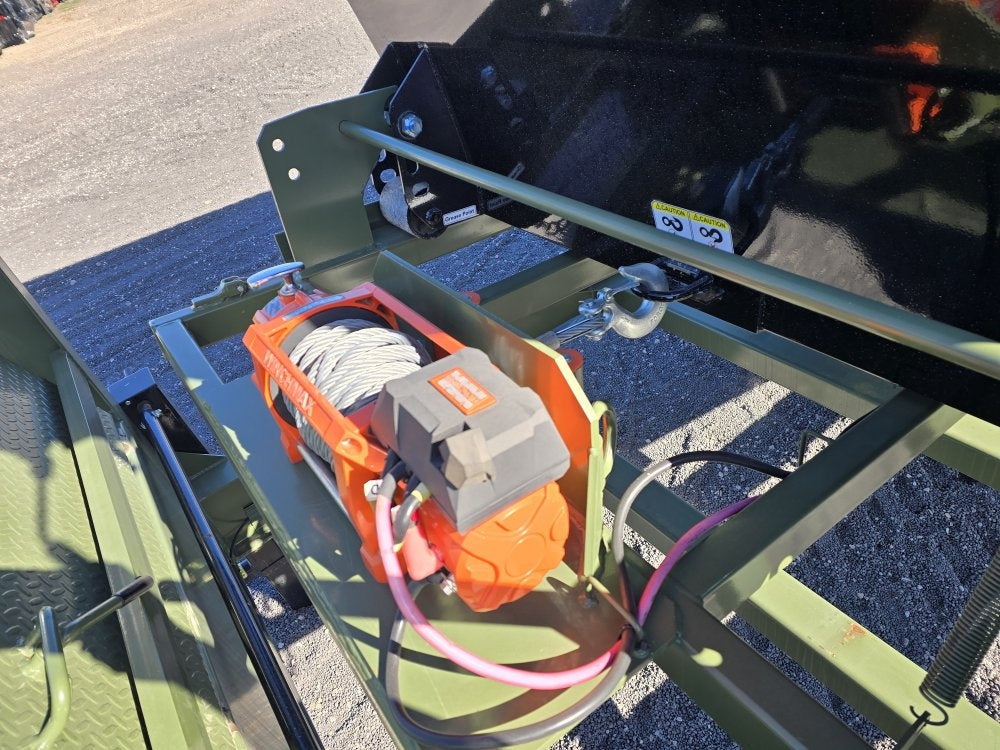 Horizon 16' RDZ GN Roll off Bundle (2) 7k Axles + 3 Bins w/ 4' Walls - Roll Off Packages/RO 16' Gooseneck - Stryker Dealership Group