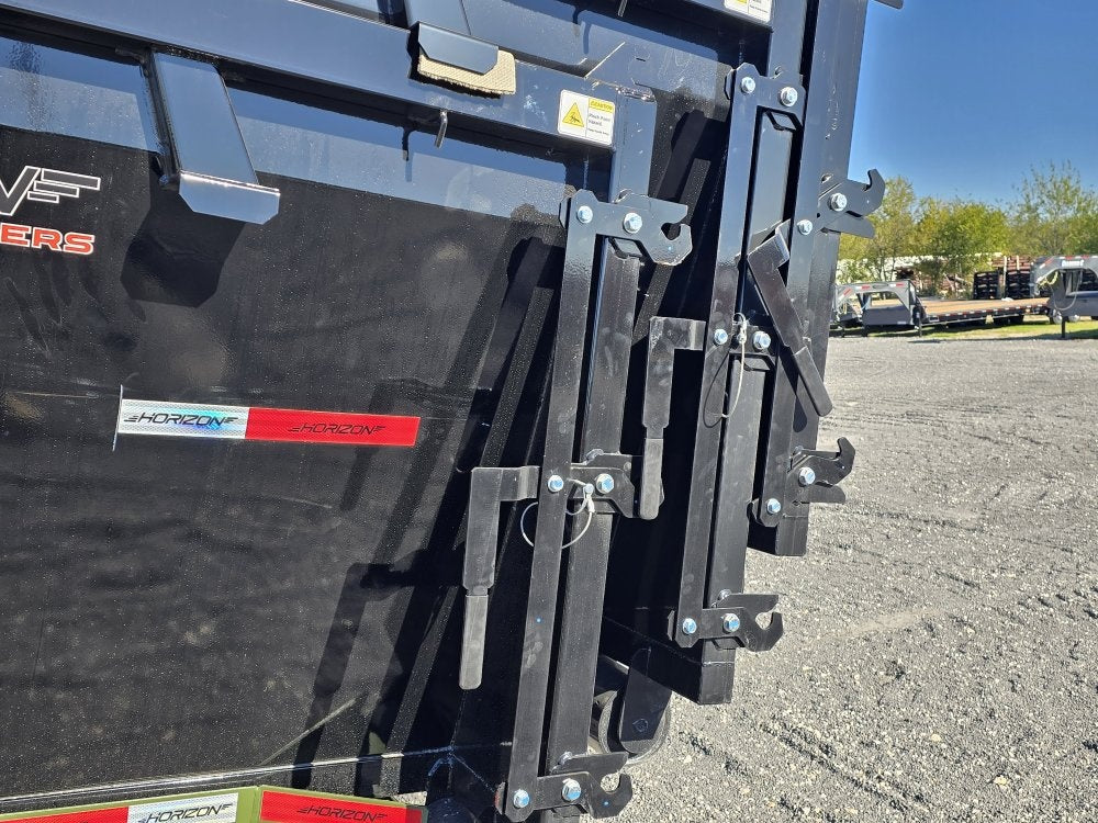 Horizon 16' RDZ GN Roll off Bundle (2) 7k Axles + 3 Bins w/ 4' Walls - Roll Off Packages/RO 16' Gooseneck - Stryker Dealership Group