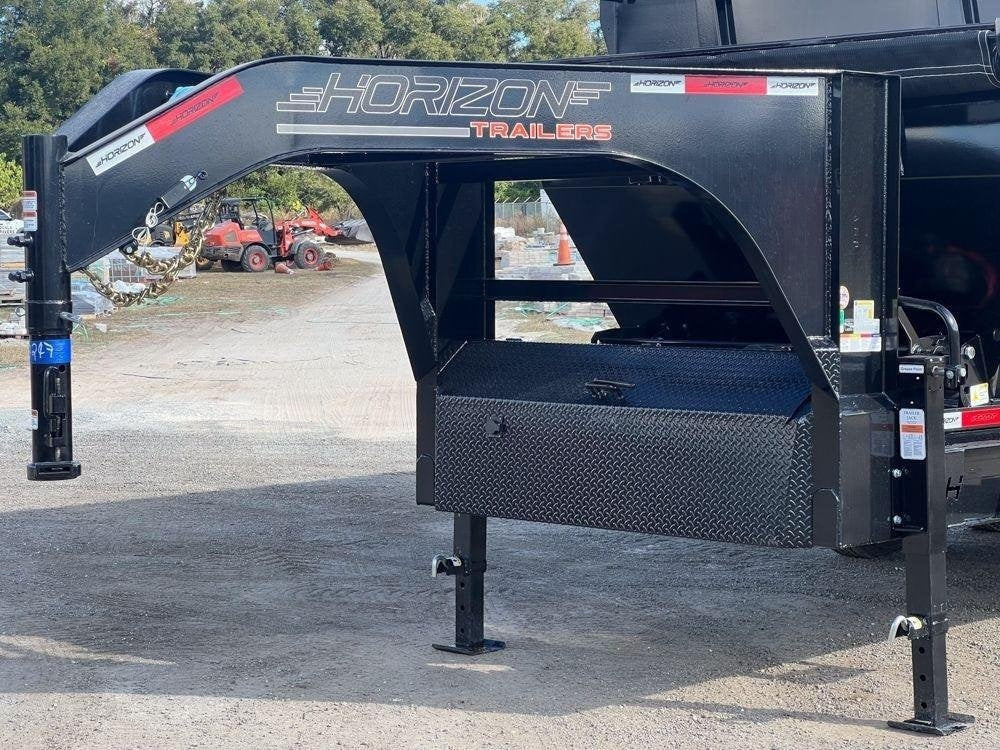 Horizon 16' RDZ GN Roll off Bundle (2) 7k Axles + 3 Bins w/ 4' Walls - Roll Off Packages/RO 16' Gooseneck - Stryker Dealership Group