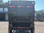 Horizon 16' RDZ GN Roll off Bundle (2) 7k Axles + 3 Bins w/ 4' Walls HZN16GN7K4FTEDZ3BLKTX - Ghost ROP - Stryker Dealership Group