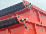Horizon 16' RDZ GN Roll off Bundle (2) 7k Axles + 3 Bins w/ 4' Walls HZN16GN7K4FTEDZ3ORANGEAL - Ghost ROP - Stryker Dealership Group