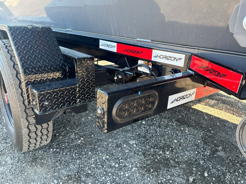 Horizon 16' RDZ GN Roll off Bundle (2) 8k Axles + 2 Bins w/ 4' Walls - Roll Off Packages/16' Gooseneck - Stryker Dealership Group