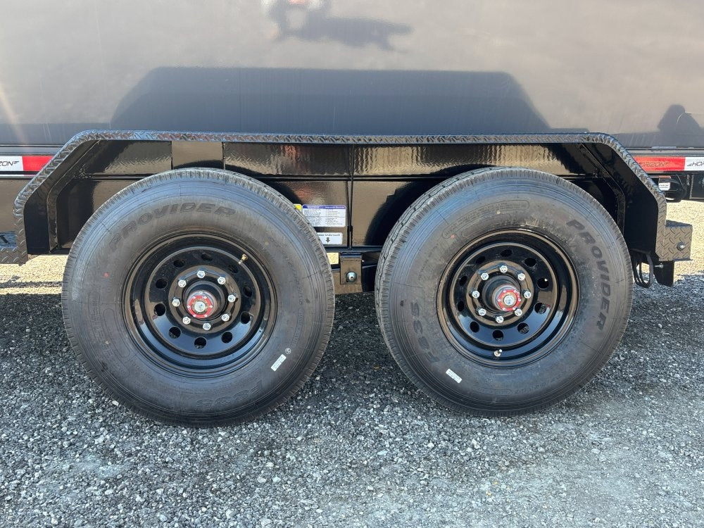 Horizon 16' RDZ GN Roll off Bundle (2) 8k Axles + 2 Bins w/ 4' Walls - Roll Off Packages/16' Gooseneck - Stryker Dealership Group