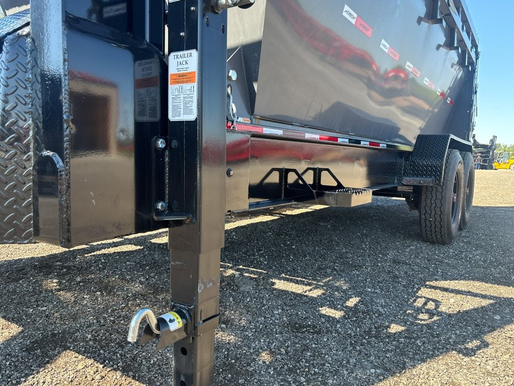 Horizon 16' RDZ GN Roll off Bundle (2) 8k Axles + 2 Bins w/ 4' Walls - Roll Off Packages/16' Gooseneck - Stryker Dealership Group