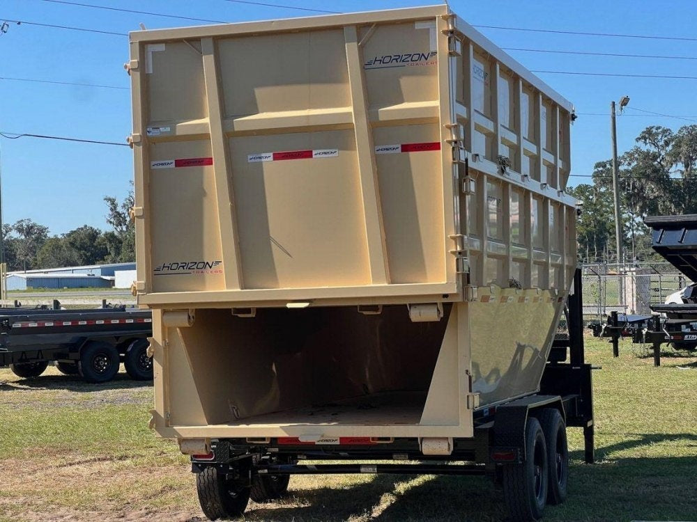Horizon 16' RDZ GN Roll off Bundle (2) 8k Axles + 2 Bins w/ 6' Walls - Roll Off Packages - Stryker Dealership Group