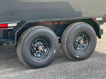 Horizon 16' RDZ GN Roll off Bundle (2) 8k Axles + 2 Bins w/ 6' Walls HZN16GN8K6FTEDZ3GrayTX - Ghost ROP - Stryker Dealership Group