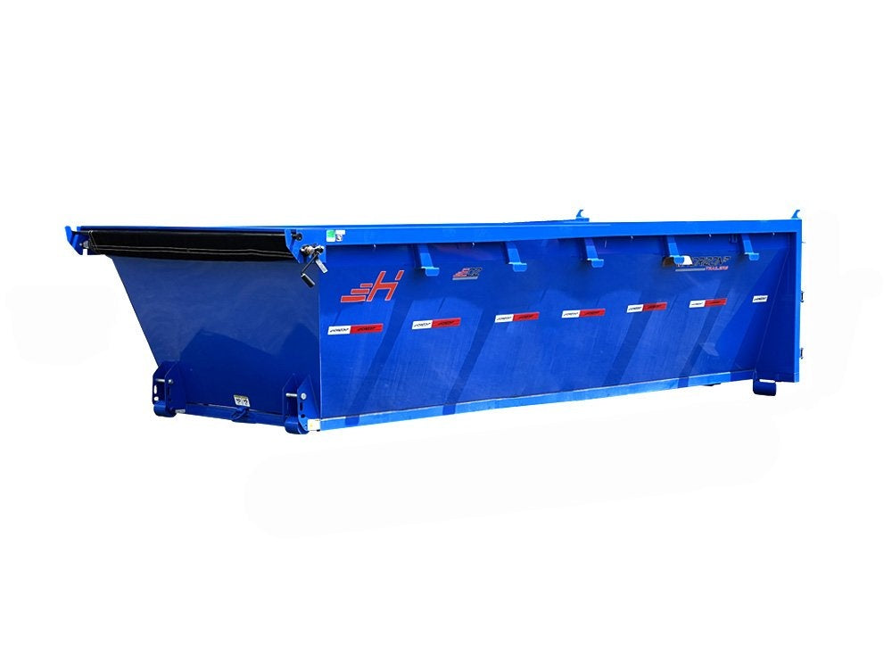 Horizon 16' RDZ GN Roll off Bundle (2) 8k Axles + 3 Bins w/ 4' Walls - Roll Off Packages/16' Gooseneck - Stryker Dealership Group