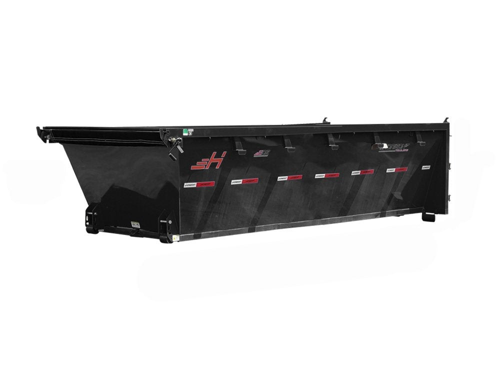 Horizon 16' RDZ GN Roll off Bundle (2) 8k Axles + 3 Bins w/ 4' Walls - Roll Off Packages/16' Gooseneck - Stryker Dealership Group