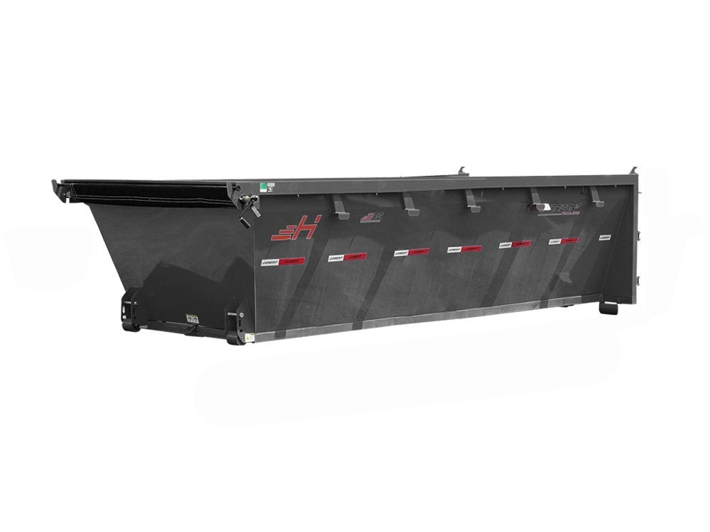 Horizon 16' RDZ GN Roll off Bundle (2) 8k Axles + 3 Bins w/ 4' Walls - Roll Off Packages/16' Gooseneck - Stryker Dealership Group