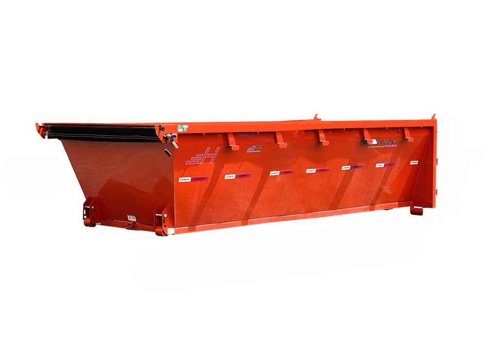 Horizon 16' RDZ GN Roll off Bundle (2) 8k Axles + 3 Bins w/ 4' Walls - Roll Off Packages/16' Gooseneck - Stryker Dealership Group
