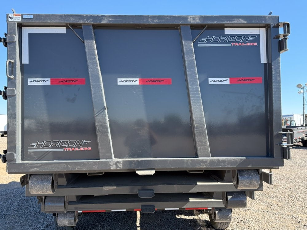 Horizon 16' RDZ GN Roll off Bundle (2) 8k Axles + 3 Bins w/ 4' Walls - Roll Off Packages/RO 16' Gooseneck - Stryker Dealership Group