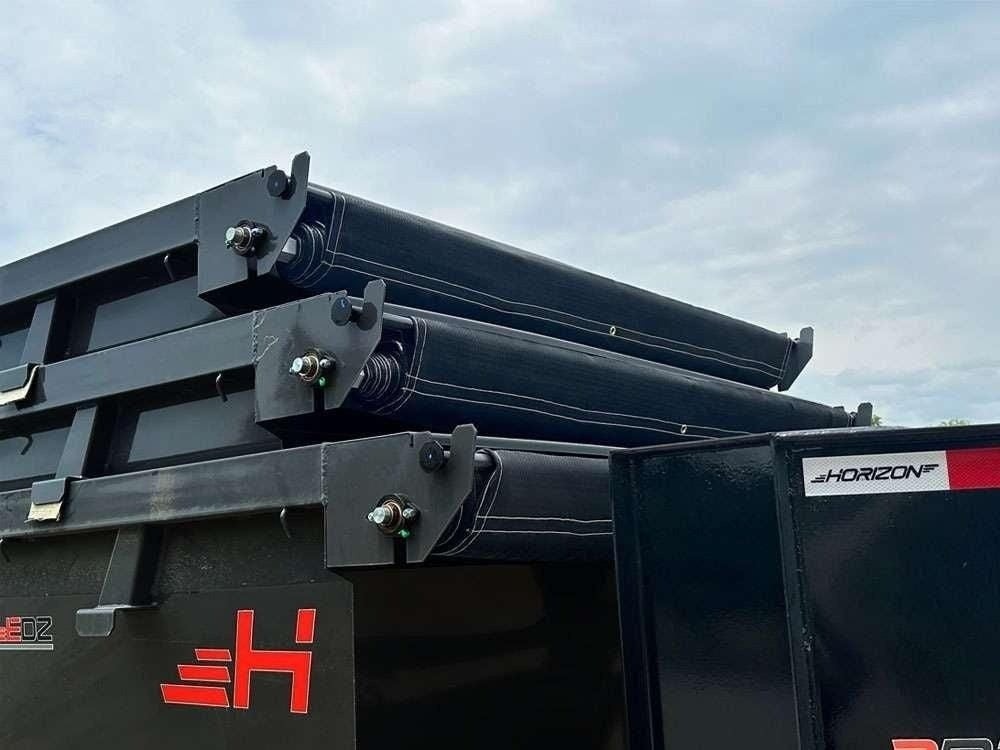 Horizon 16' RDZ GN Roll off Bundle (2) 8k Axles + 3 Bins w/ 4' Walls - Roll Off Packages/RO 16' Gooseneck - Stryker Dealership Group