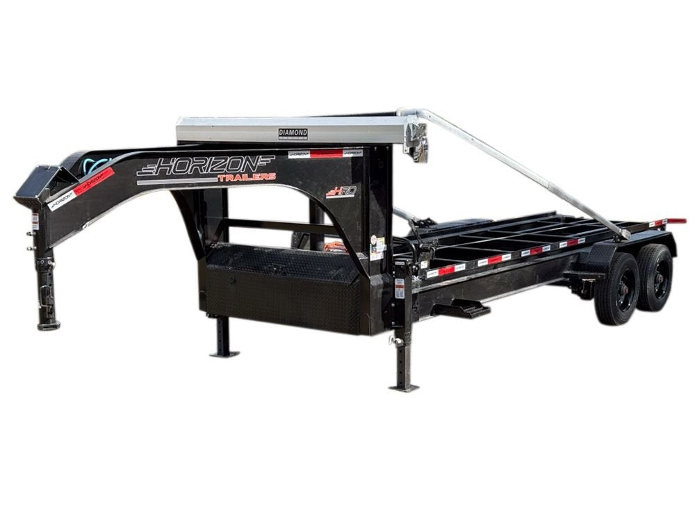 Horizon 20' HRD GN Roll Off Base (2) 10k Axles - Roll Off Base Trailer/RO 20' Gooseneck - Stryker Dealership Group