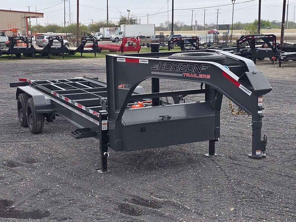 Horizon 20' HRD GN Roll Off Base (2) 10k Axles - Roll Off Base Trailer/RO 20' Gooseneck - Stryker Dealership Group