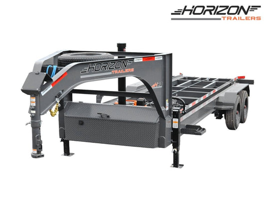 Horizon 20' HRD GN Roll Off Base (2) 10k Axles - Roll Off Base Trailer/RO 20' Gooseneck - Stryker Dealership Group