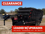 Horizon 20' HRD GN Roll off Bundle (2) 10k Axles + 3 Bins w/ 4' Walls - Roll Off Packages - RO 20' Gooseneck - Stryker Dealership Group