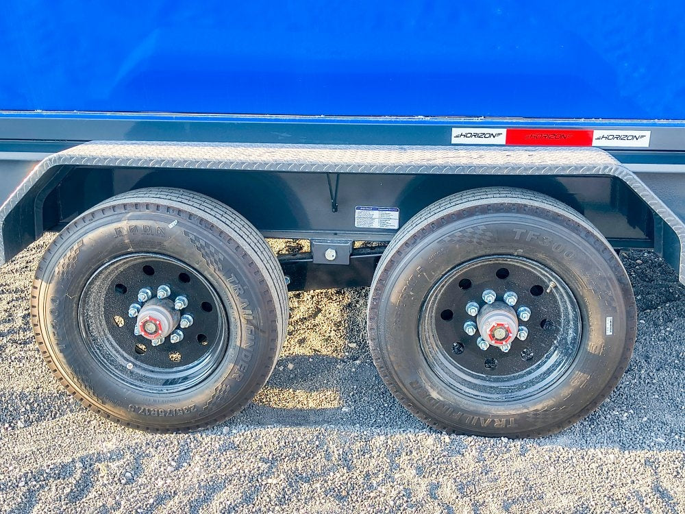Horizon 20' HRD GN Roll off Bundle (2) 10k Axles + 1 Bin w/ 4' Walls - Roll Off Packages/20' Gooseneck - Stryker Dealership Group